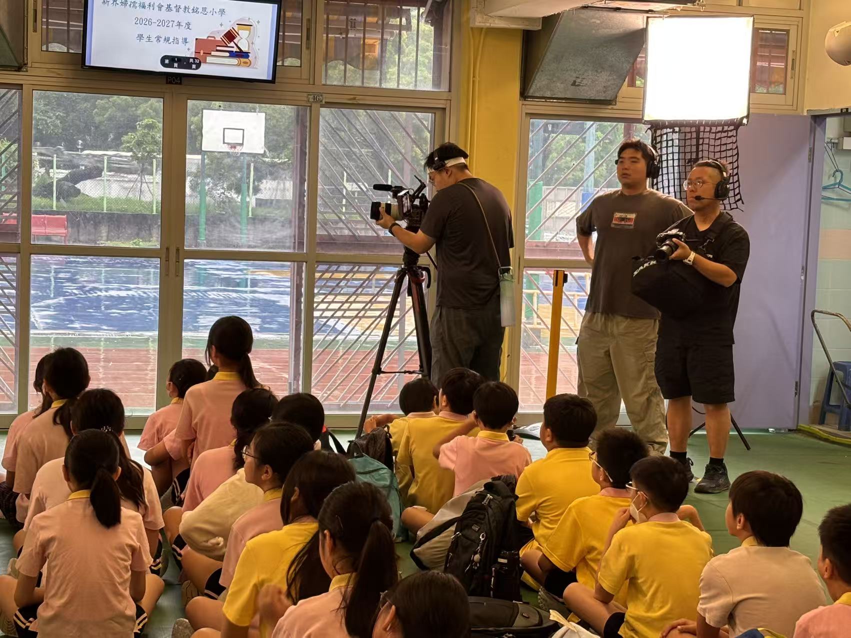 為大埔一間小學拍攝宣傳片 - 3